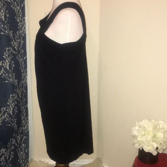 Milly Classic Little Black Sleeveless Wool Dress size M Medium - Picture 3 of 8